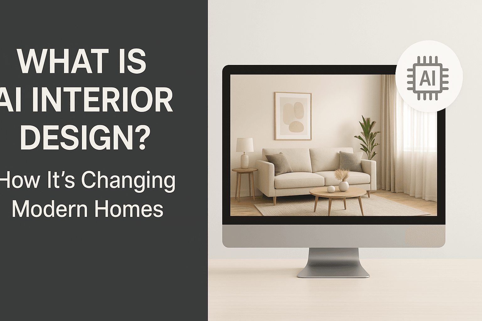 What Is AI Interior Design? How It’s Transforming Modern Homes in 2025