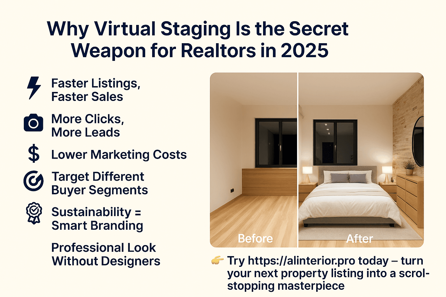 Why Virtual Staging Is the Secret Weapon for Realtors in 2025