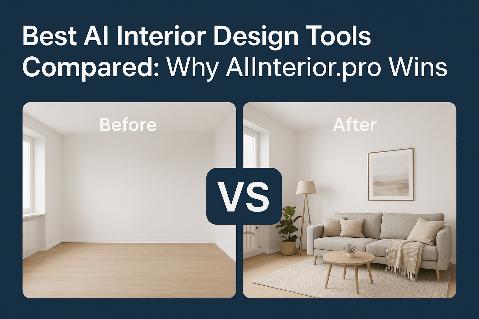 Best AI Interior Design Tools Compared — Why AIInterior.pro Wins