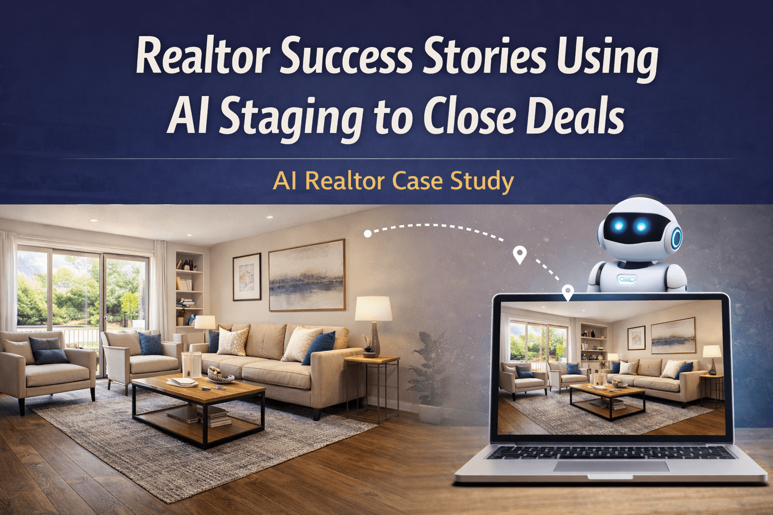 Realtor Success Stories Using AI Staging | AI Realtor Case Study Insights