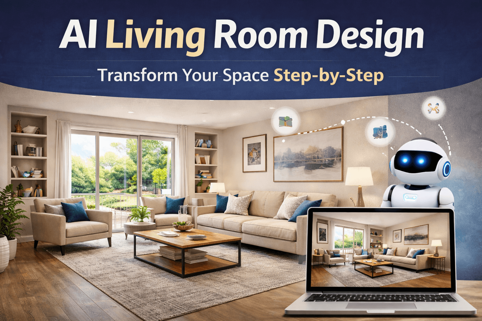 AI Living Room Design: Transform Your Space Step-by-Step