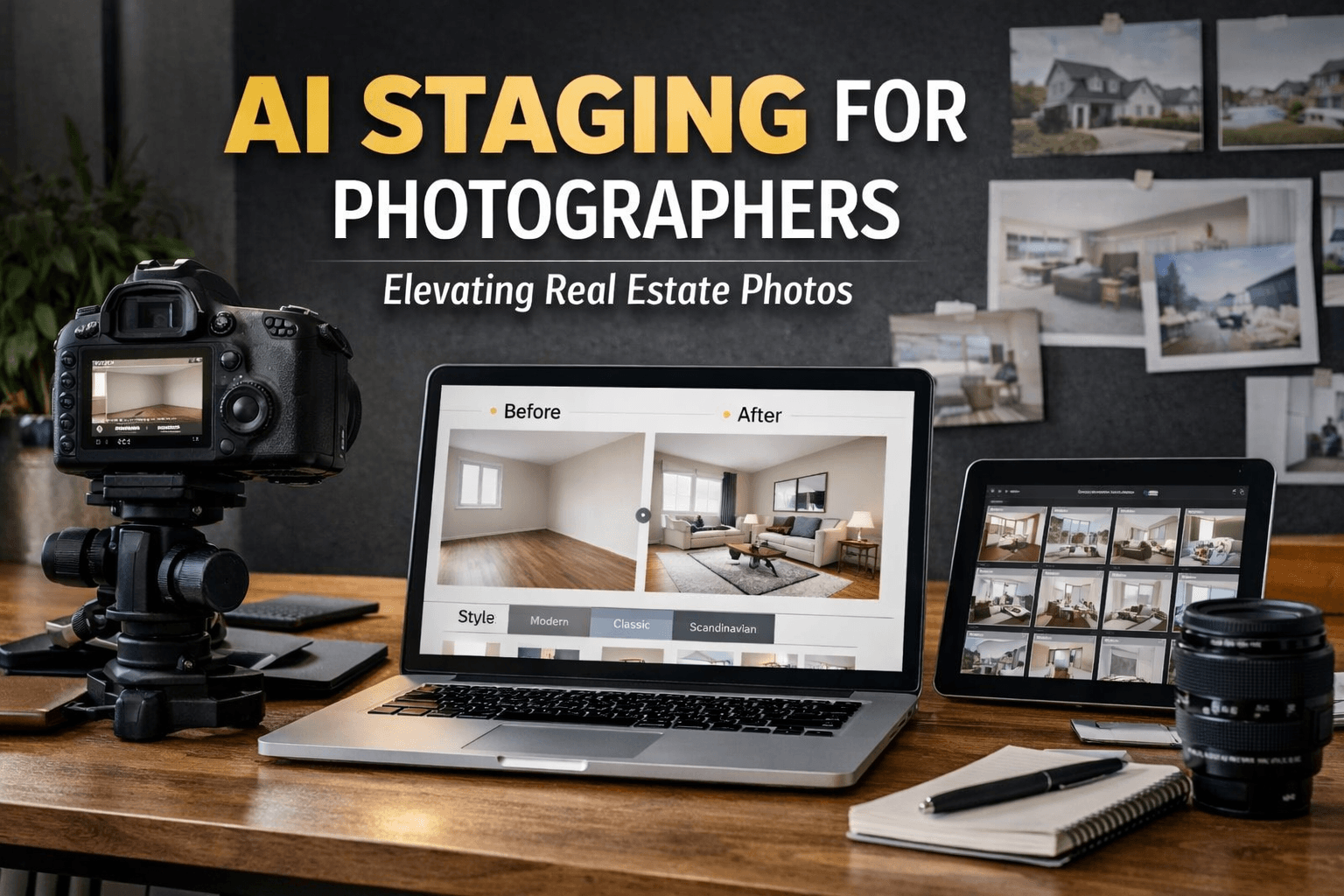 AI Staging for Photographers: Elevate Real Estate Photos